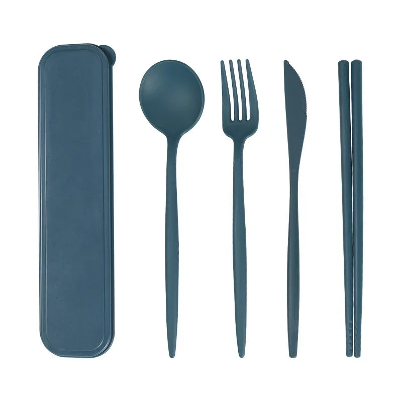 4Pcs Travel Cutlery Set