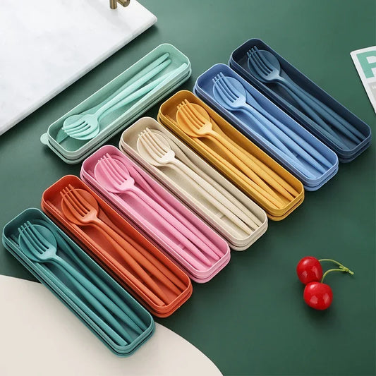 4Pcs Travel Cutlery Set