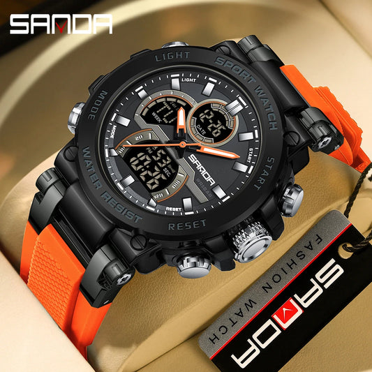 SANDA Men's Digital Watch