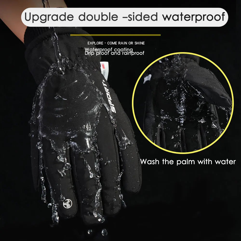 Men Winter Waterproof Gloves